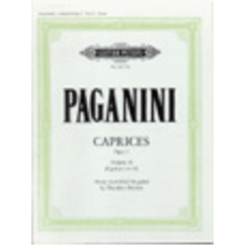 Caprices 24 Op 1 Book 2 No 13-24 Ed Norman Guitar (Softcover Book)