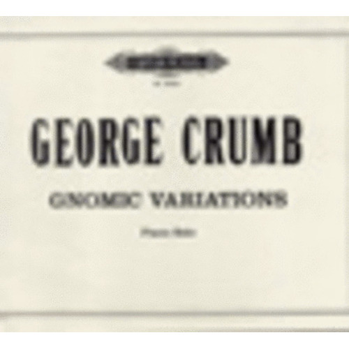 Gnomic Variations (Softcover Book)