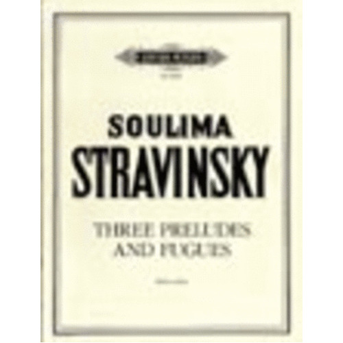 Preludes And Fugues 3 (Softcover Book)