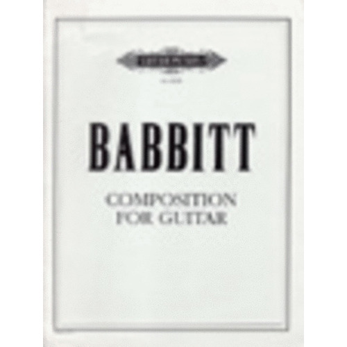 Composition For Guitar Guitar (Softcover Book)