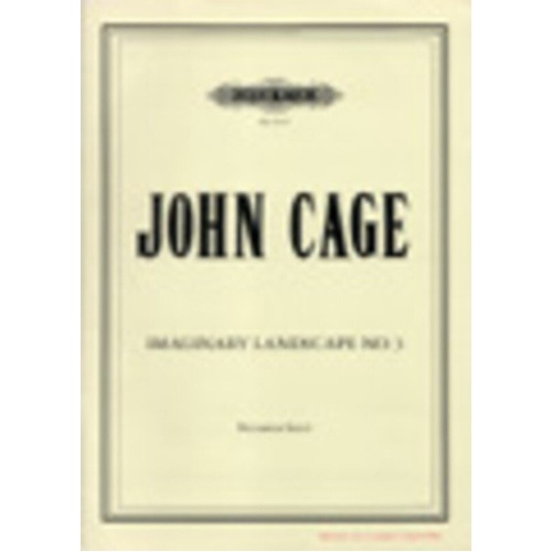 Imaginary Landscape No. 3 for Percussion Sextet by John Cage