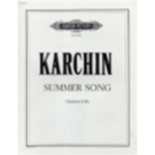 Summer Song clarinet Solo (Softcover Book)