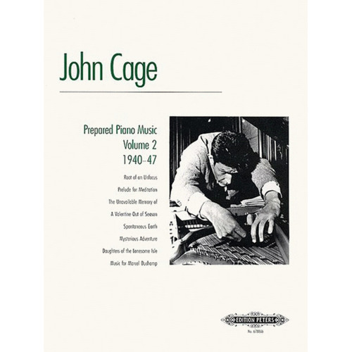 Prepared Piano Works Book 2 1940 - 1947 (Softcover Book)