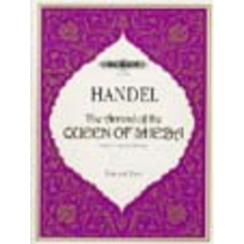 Arrival Of The Queen Of Sheba Flute Piano (Softcover Book)