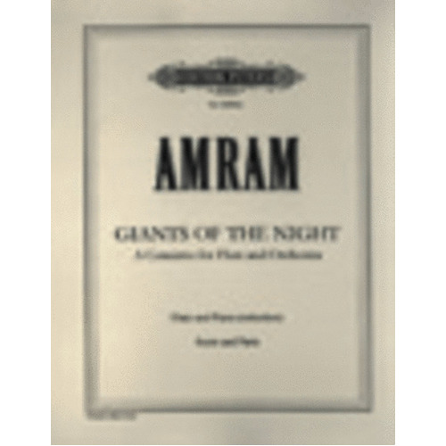 Giants Of The Night Flute/Piano (Softcover Book)