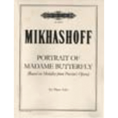 Portrait Of Madame Butterfly Piano (Softcover Book)