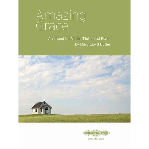 Amazing Grace For Violin (Flute)/Piano (Softcover Book)