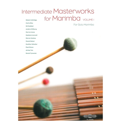 Intermediate Masterworks for Marimba Book 1