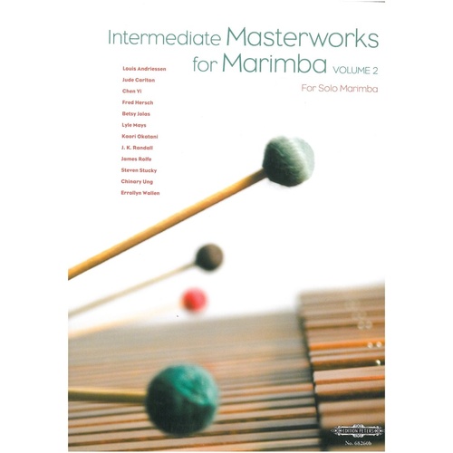 Intermediate Masterworks for Marimba Book 2