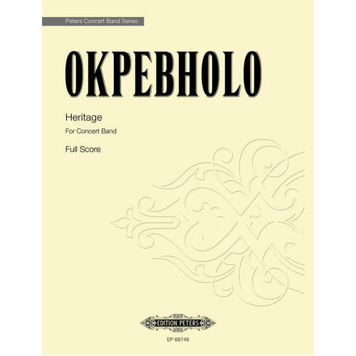 Heritage For Concert Band Full Score Score