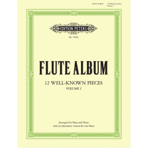 Flute Album Popular Pieces Book 1 1 Or 2 Flute (Softcover Book)