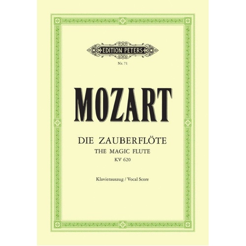 Magic Flute German (Softcover Book)