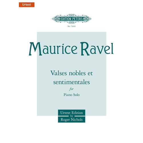 Ravel - Valses Nobles Et Sentimentales Ed Nichols Urtext (Softcover Book)