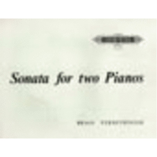 Sonata For Two Pianos 2P 4H (Softcover Book)