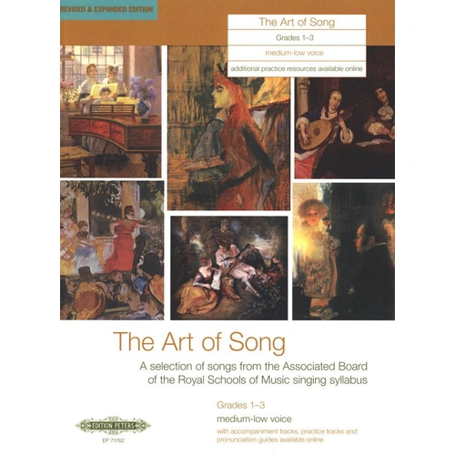 Art of Song Grade 1-3 Medium Low Revised Edition Vocal Score