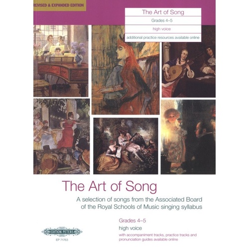 Art of Song Grade 4-5 High Revised Edition Vocal Score