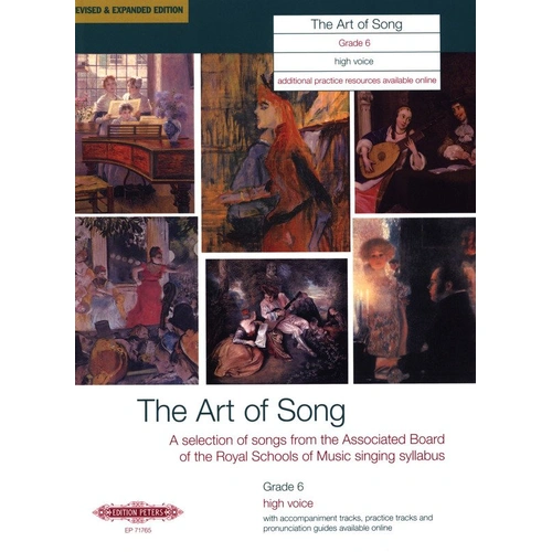 Art of Song Grade 6 High Revised Edition Vocal Score by Edition Peters
