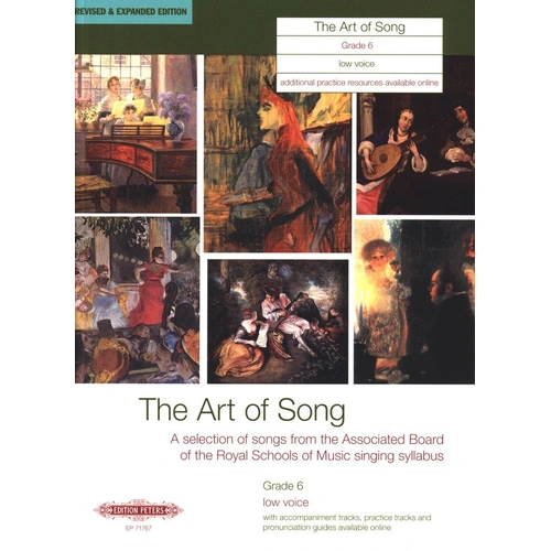 Art of Song Grade 6 Low Revised Edition Vocal Score by Edition Peters