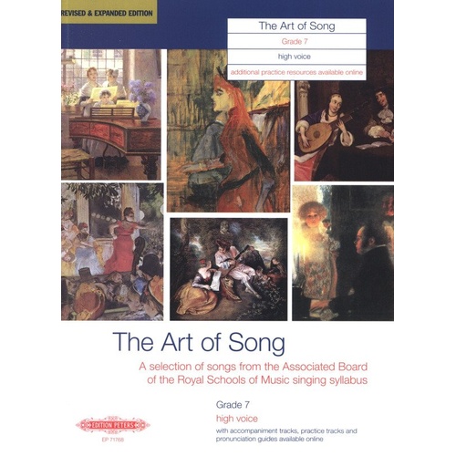 Art of Song Grade 7 High Revised Edition Vocal Score by Edition Peters