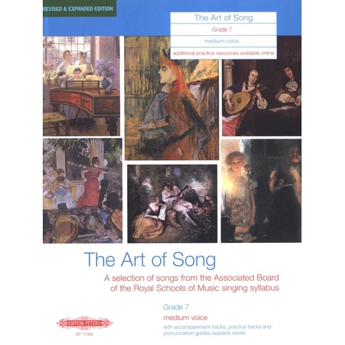 Art of Song Grade 7 Medium Revised Edition Vocal Score by Edition Peters