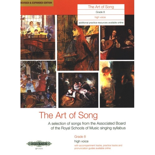 Art of Song Grade 8 High Revised Edition Vocal Score