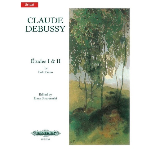 Debussy - Complete Etudes for Piano Vol 1 & 2, Edited by Hans Swarsenski, Urtext Edition, Edition Peters