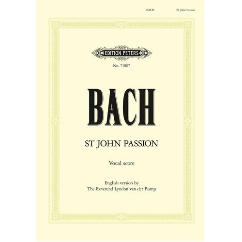 St John Passion New English Translation (Softcover Book)