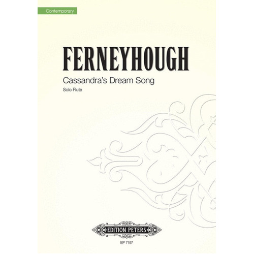 Cassandras Dream Song Flute Solo (Softcover Book)