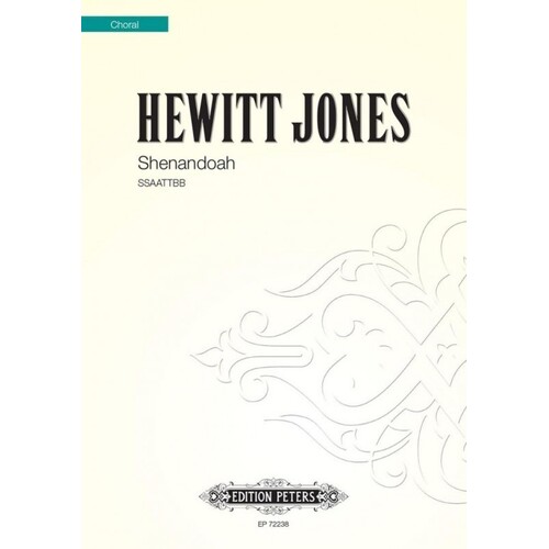 Shenandoah SSAATTBB A Cappella Opt Piano (Octavo) Book