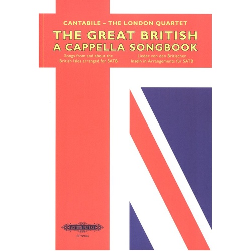 Great British A Cappella Songbook SATB Choral Score