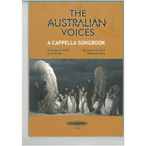Australian Voices A Cappella Songbook SATB Choral Score