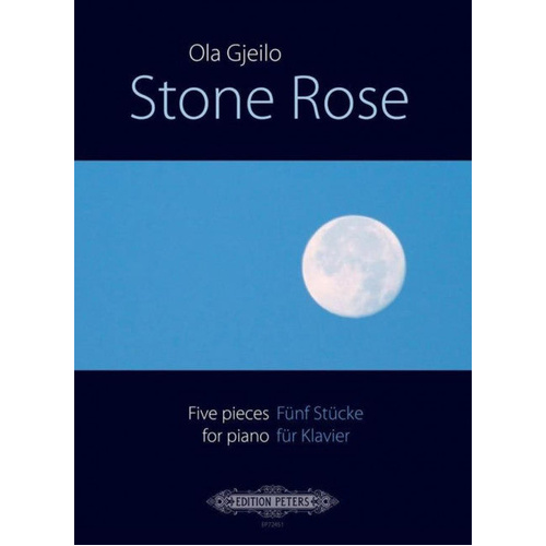 Stone Rose Five Pieces for Piano by Gjello Ola Peters EP72451