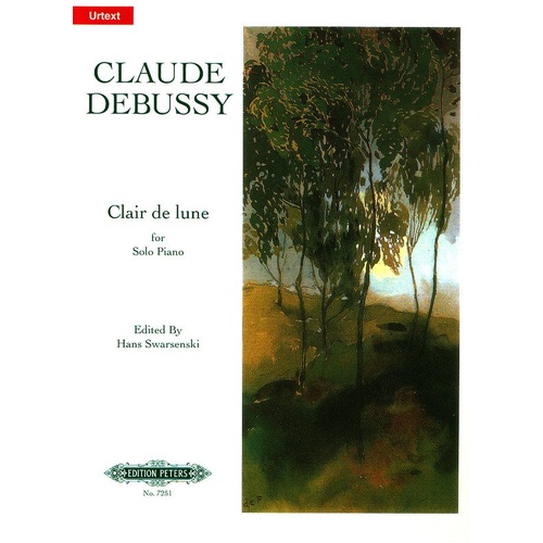 Debussy - Clair de Lune Piano Edition Swarenski
