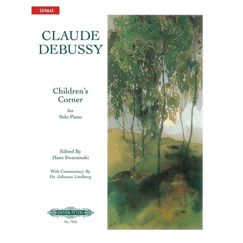 Debussy - Children's Corner for Piano, Edition Peters, Piano Solo, 32 Pages