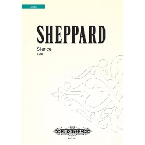 Mike Sheppard - Silence SATB A Cappella (Octavo) Book
