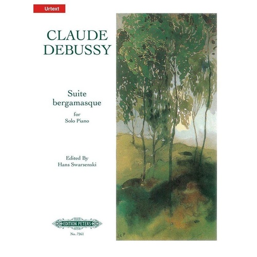 Debussy - Suite Bergamasque for Solo Piano, Edited by Hans Swarenski, Edition Peters