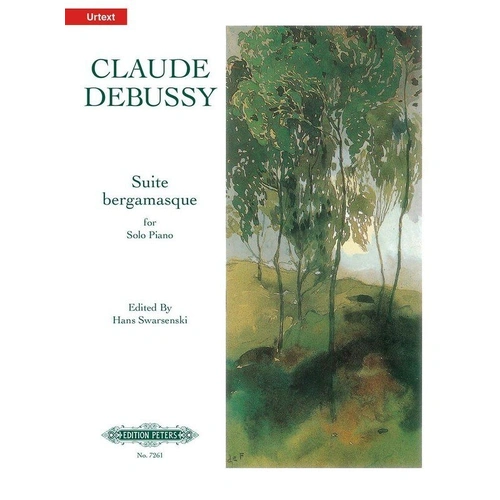 Debussy - Suite Bergamasque for Solo Piano, edited by Swarenski, Edition Peters
