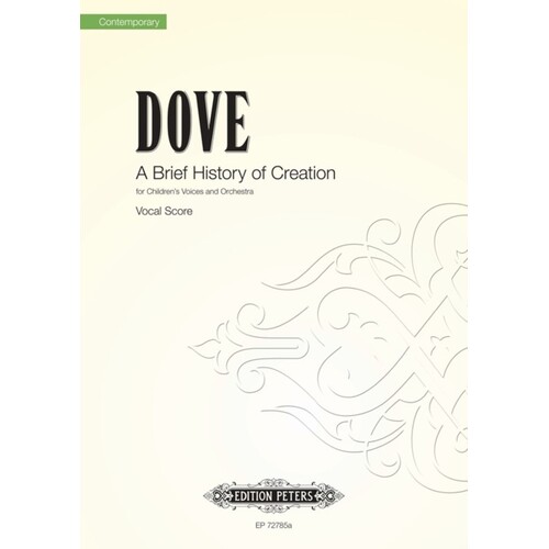 Edition Peters - A Brief History Of Creation Vocal Score
