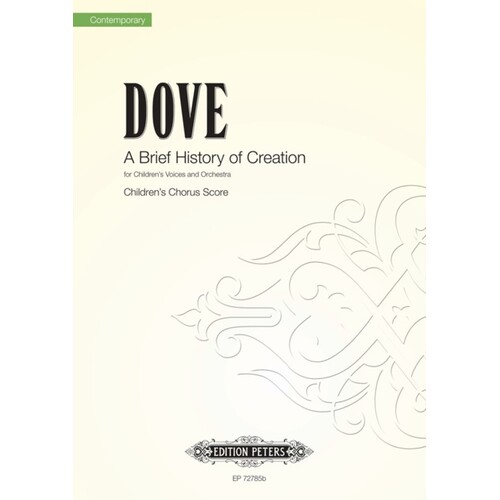 Edition Peters - A Brief History Of Creation Childrens Chorus Score
