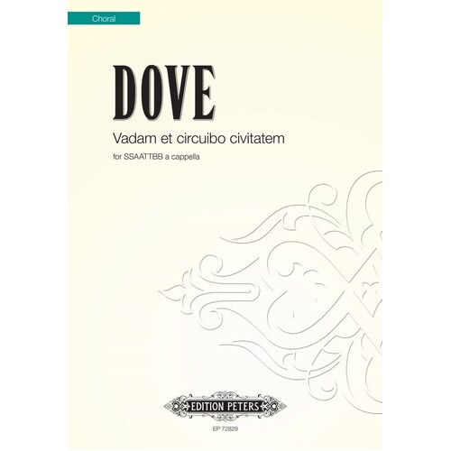 Vadam Et Circuibo Civitatem SSAATTBB A Cappella (Octavo) Book