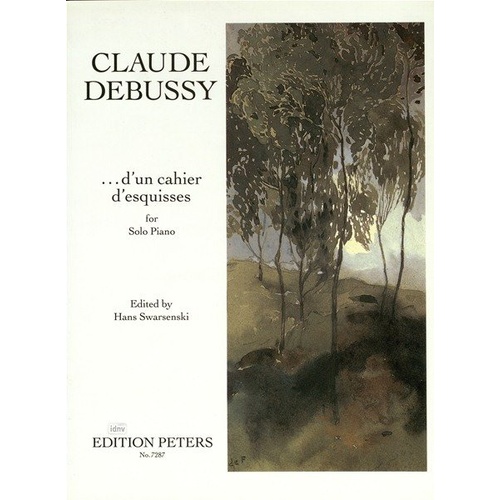 Dun Cahier Desquisses by Claude Debussy - Piano Solo Sheet Music
