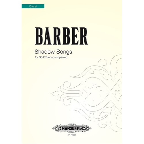 Shadow Songs SSATB A Cappella (Octavo) Book