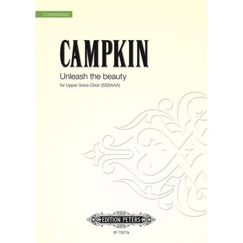 Unleash The Beauty Sssaaa (Octavo) Book