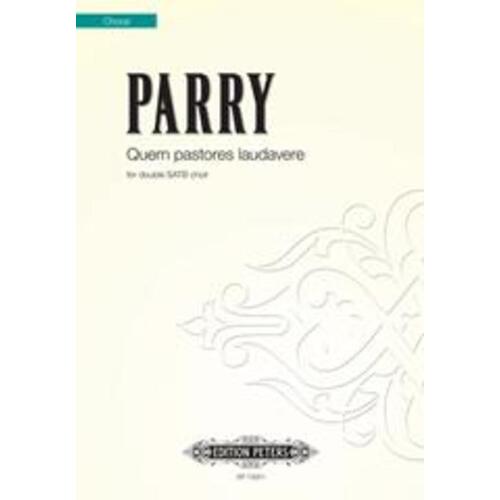 Quem Pastores Laudavere SATB Double Choir (Octavo) Book
