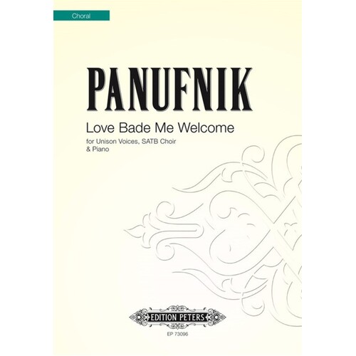 Love Bade Me Welcome Unison/SATB (Octavo) Book