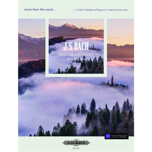 Bach: Prelude and Fugue in C Major BWV846 - Edition Peters Piano Solo Score