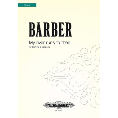 My River Runs To Thee SSATB A Cappella (Octavo) Book