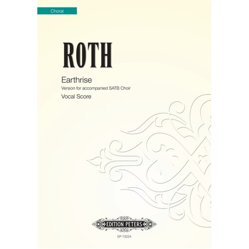 Roth - Earthrise SATB Choir Vocal Score (Softcover Book)
