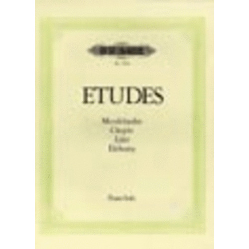 Etudes Selection Mendelssohn To Debussy (Softcover Book)