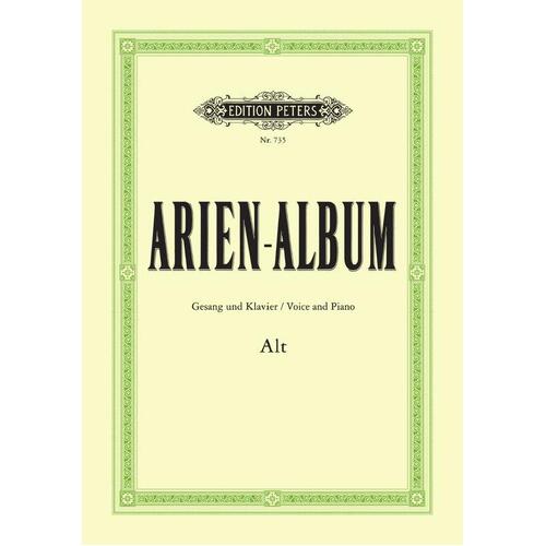 Aria Album For Contralto (Softcover Book)